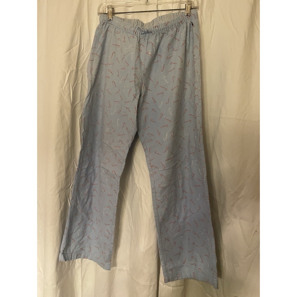 Tommy Hilfiger Candy Cane Flannel Pajama Pants Sleep Small - Picture 1 of 4